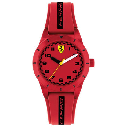 Front view of Scuderia Ferrari Redrev for Kids Unisex Quartz Watch 0860018
