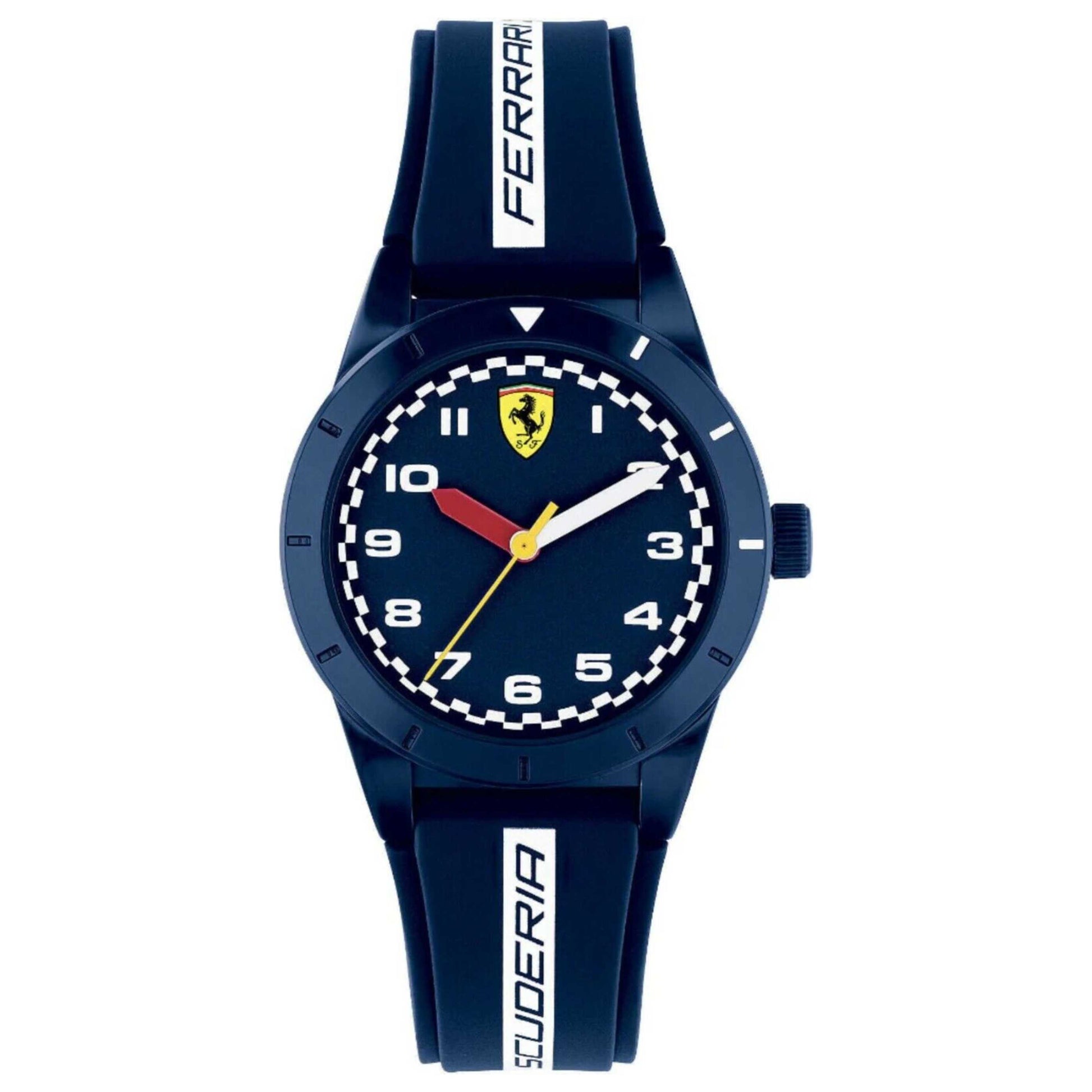 Front view of Scuderia Ferrari Redrev for Kids Unisex Quartz Watch 0860019