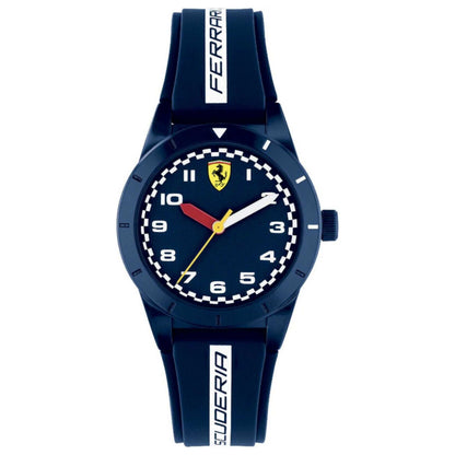 Front view of Scuderia Ferrari Redrev for Kids Unisex Quartz Watch 0860019