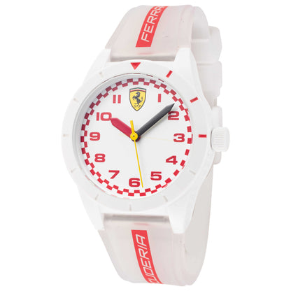 Front view of Scuderia Ferrari Redrev for Kids Unisex Quartz Watch 0860020