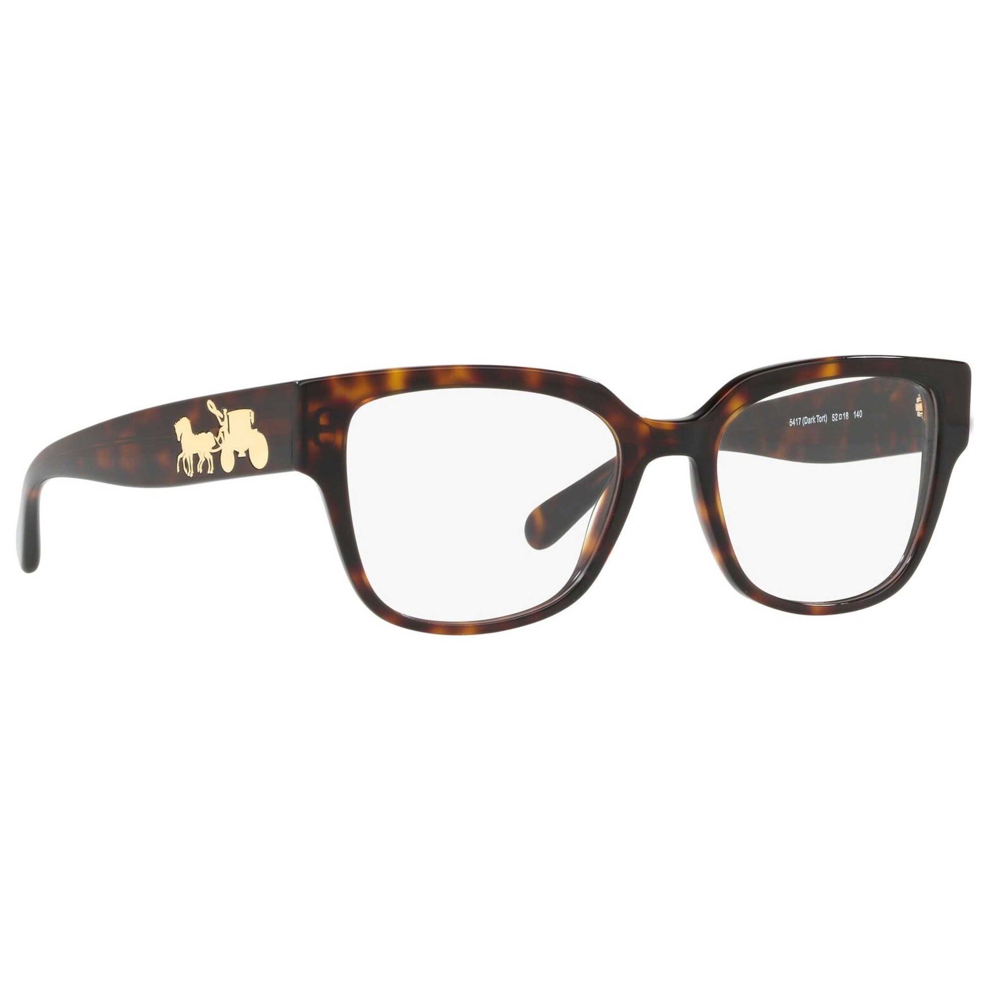 Front view of Coach Fashion Women's Opticals 0HC6126F-5417-52
