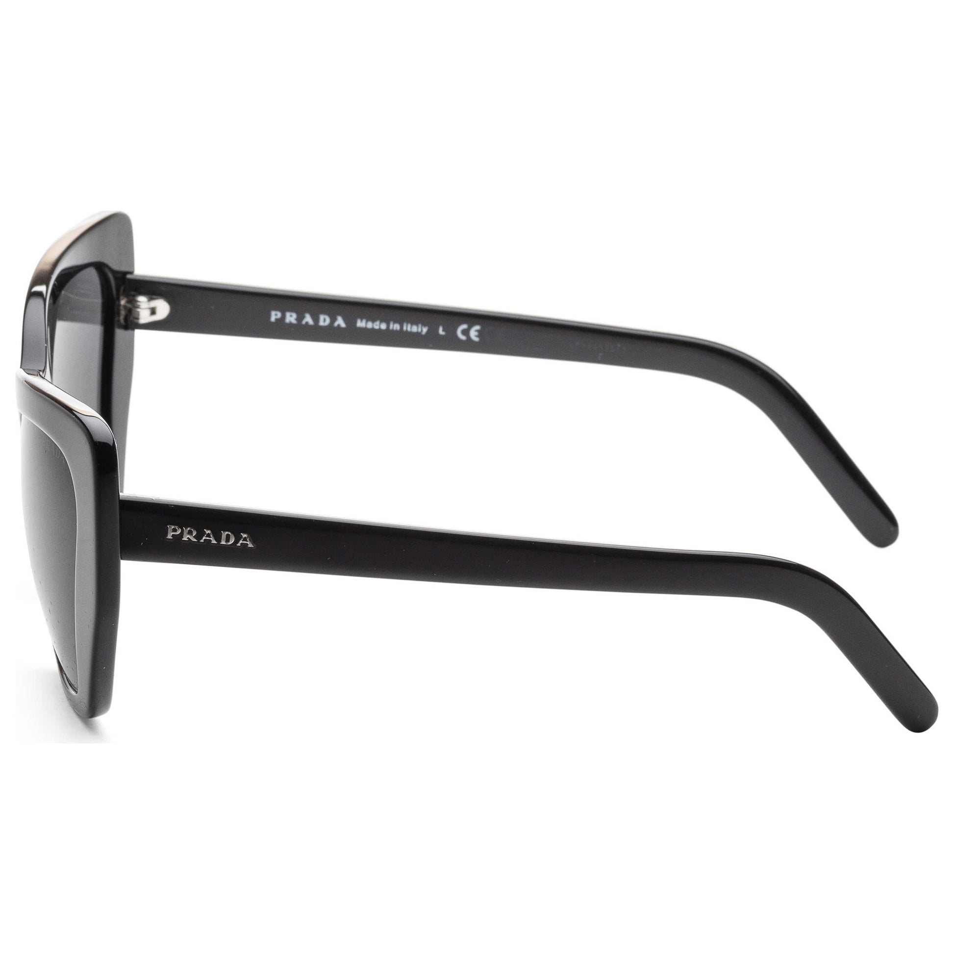 Left view of Prada Fashion Women's Sunglasses 0PR08VS-1AB5S0