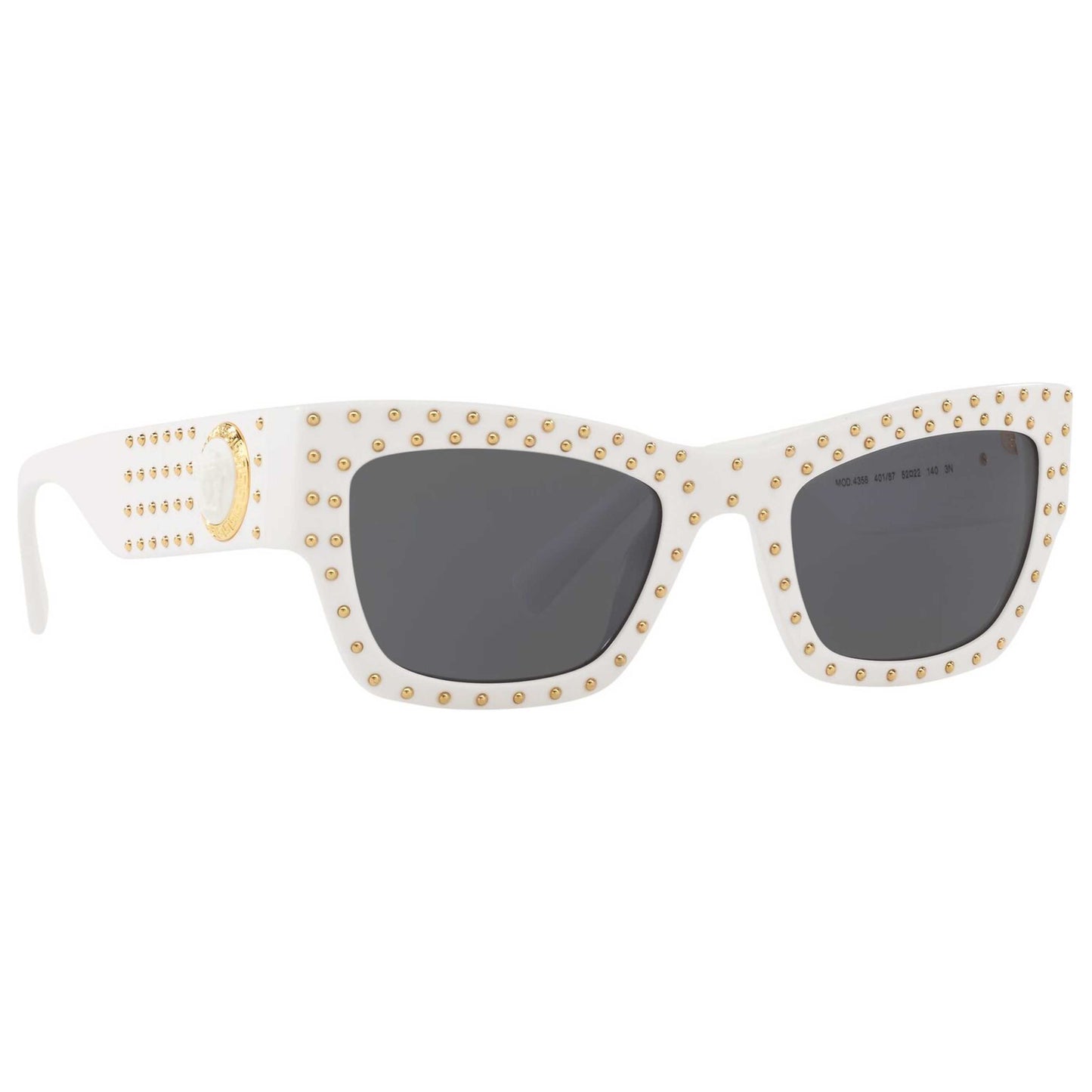 Front view of Versace Fashion Women's Sunglasses 0VE4358-401-87-52