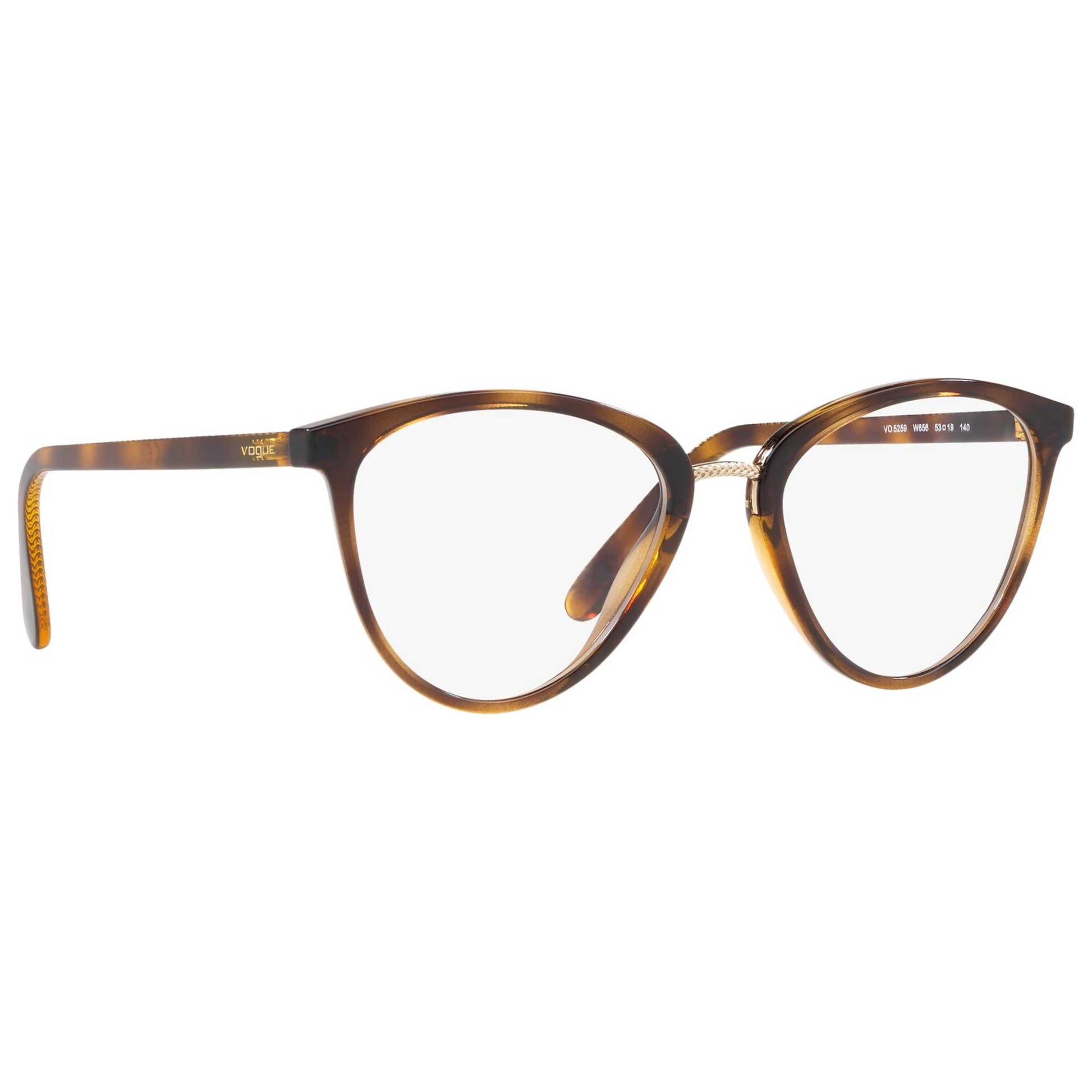 Front view of Vogue Fashion Women's Opticals 0VO5259-W656-51