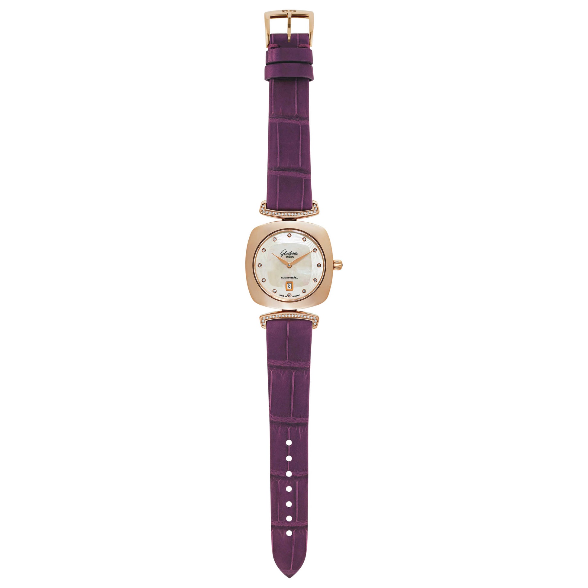 Glashutte Pavonina Women's Quartz Watch 1-03-01-08-05-02 - Image #8