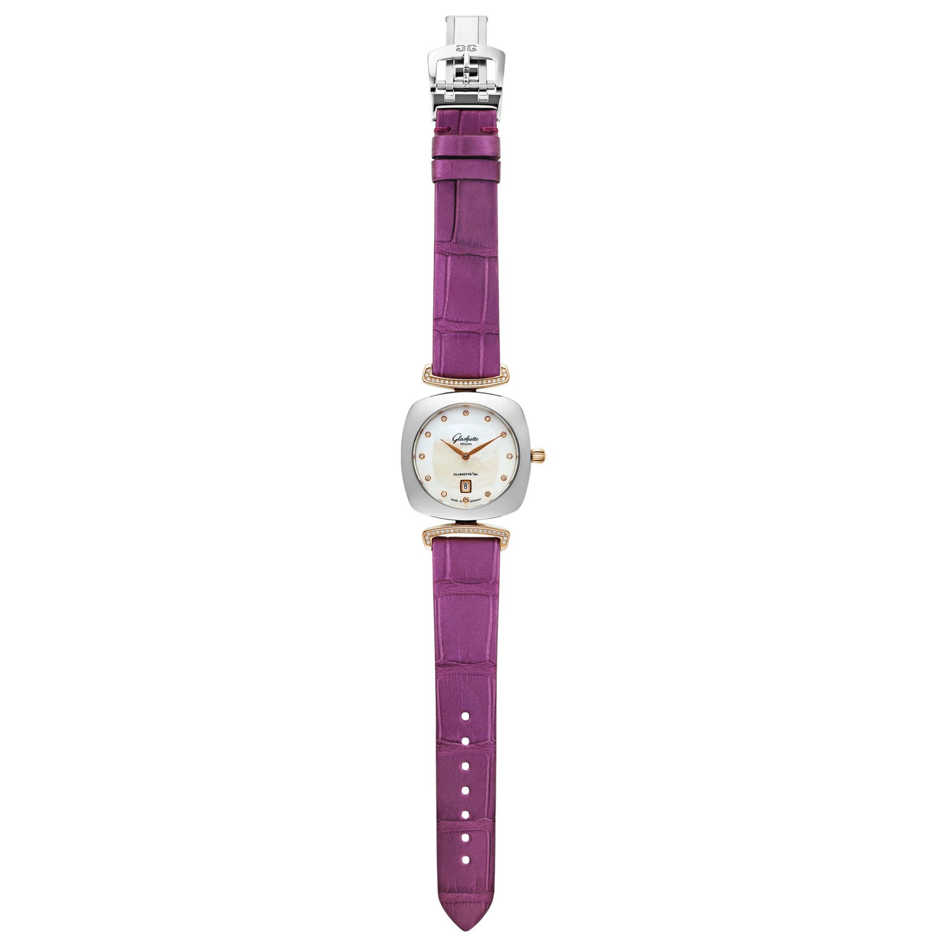 Glashutte Pavonina Women's Quartz Watch 1-03-01-08-16-34 - Image #8