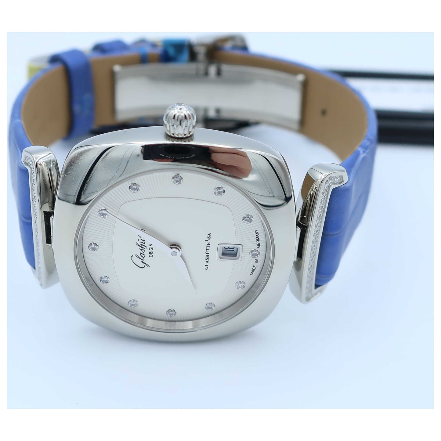 Glashutte Pavonina Women's Quartz Watch 1-03-01-10-12-34-SD - Image #8