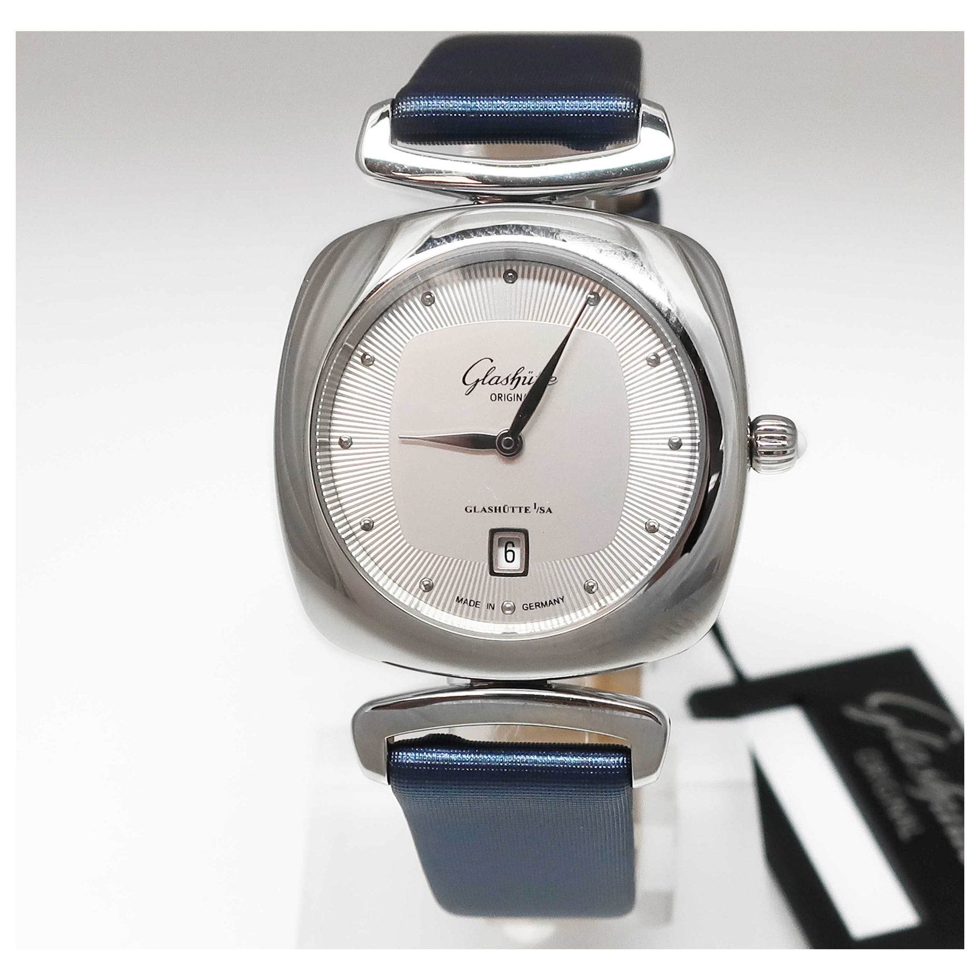 Front view of Glashutte Pavonina Women's Quartz Watch 1-03-01-15-02-34-SD