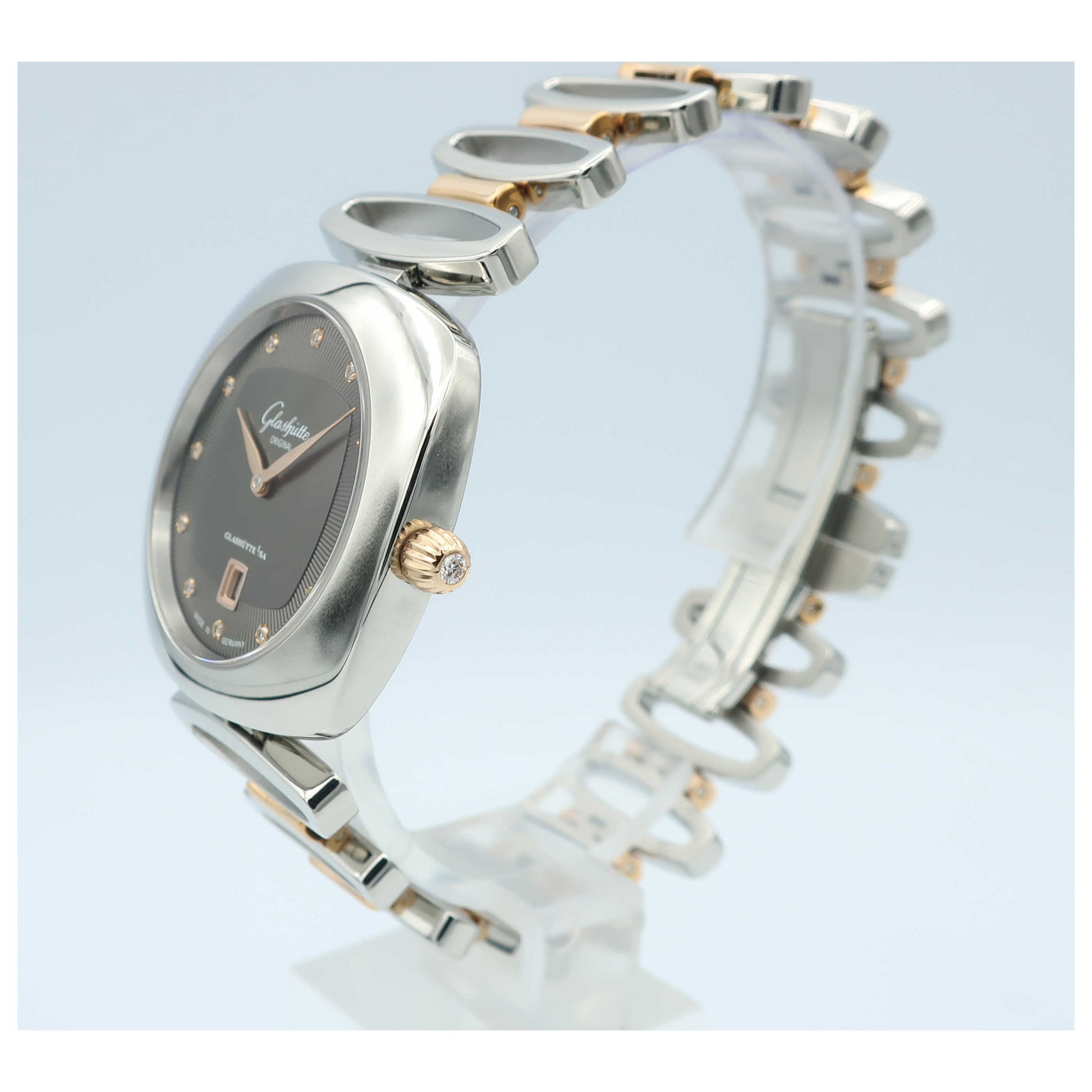 Glashutte Pavonina Women's Quartz Watch 1-03-01-25-06-14-SD - Image #4