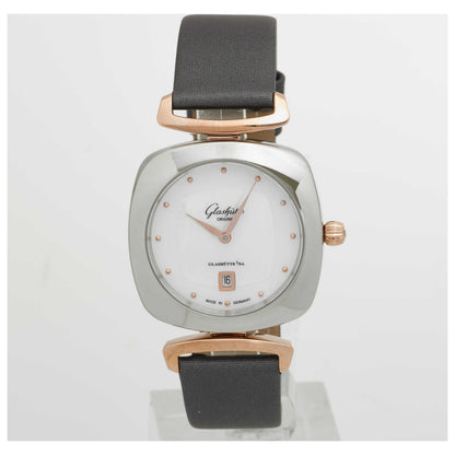 Front view of Glashutte Pavonina Women's Quartz Watch 1-03-01-26-06-04-SD