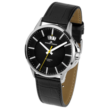 Front view of Jacques Lemans Sydney Men's Quartz Watch 1-1540A