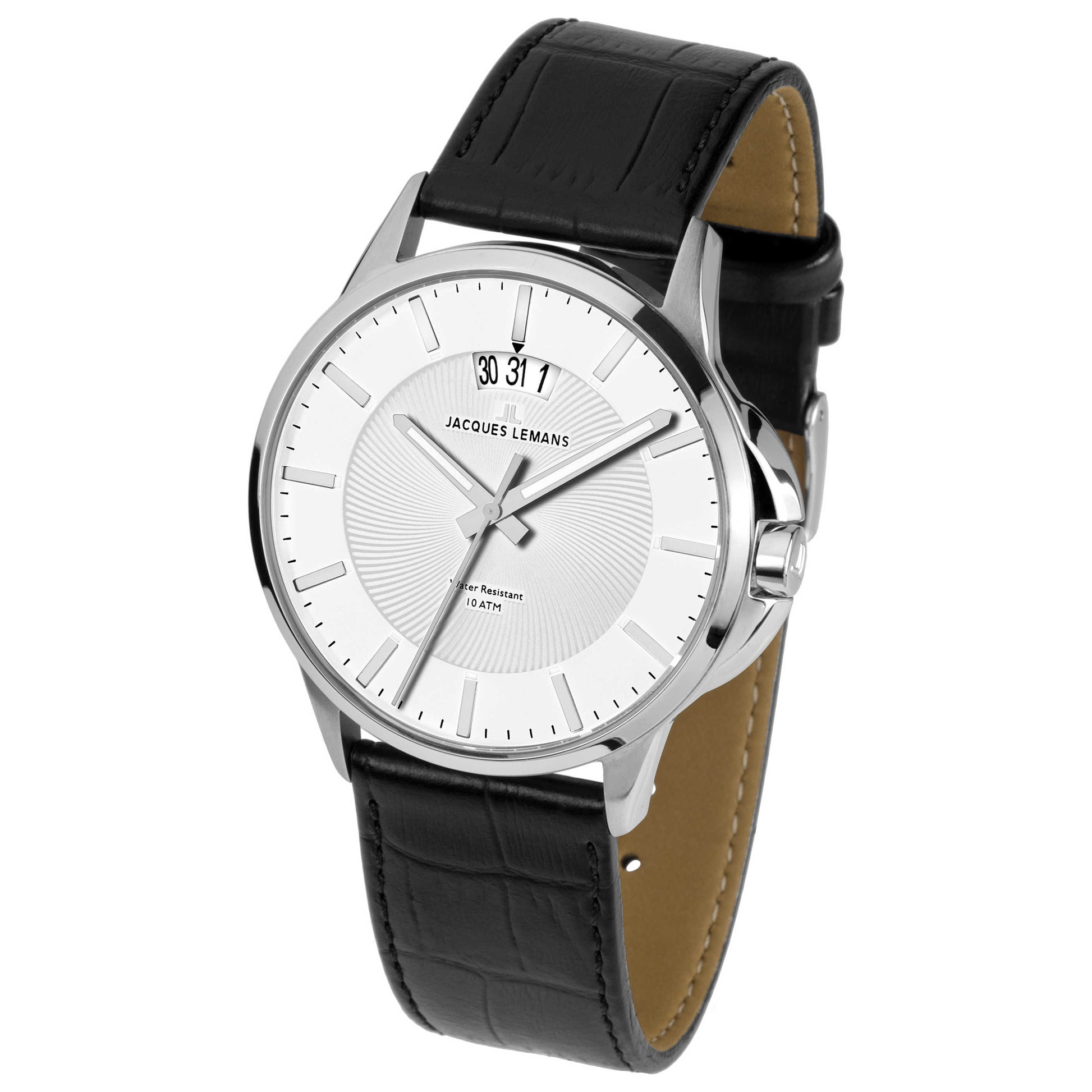 Front view of Jacques Lemans Sydney Men's Quartz Watch 1-1540B