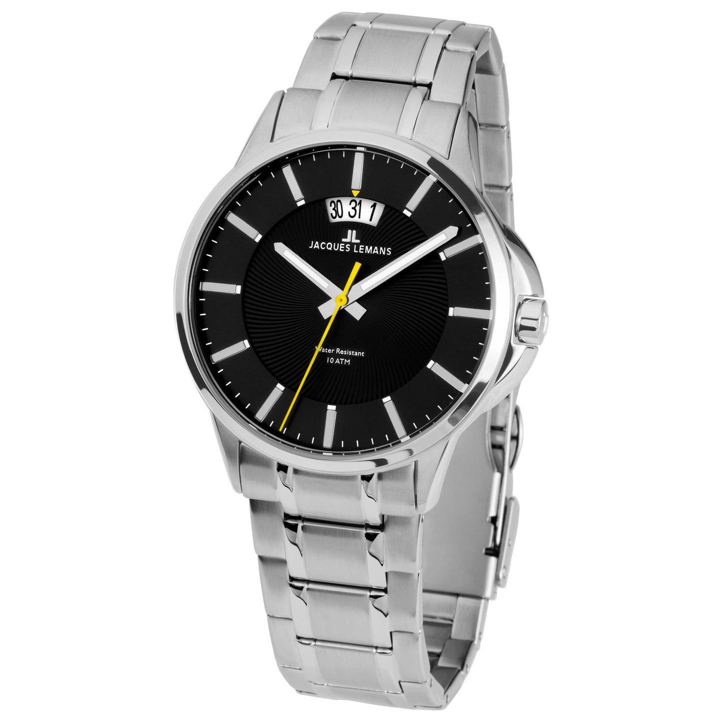 Front view of Jacques Lemans Sydney Men's Quartz Watch 1-1540D