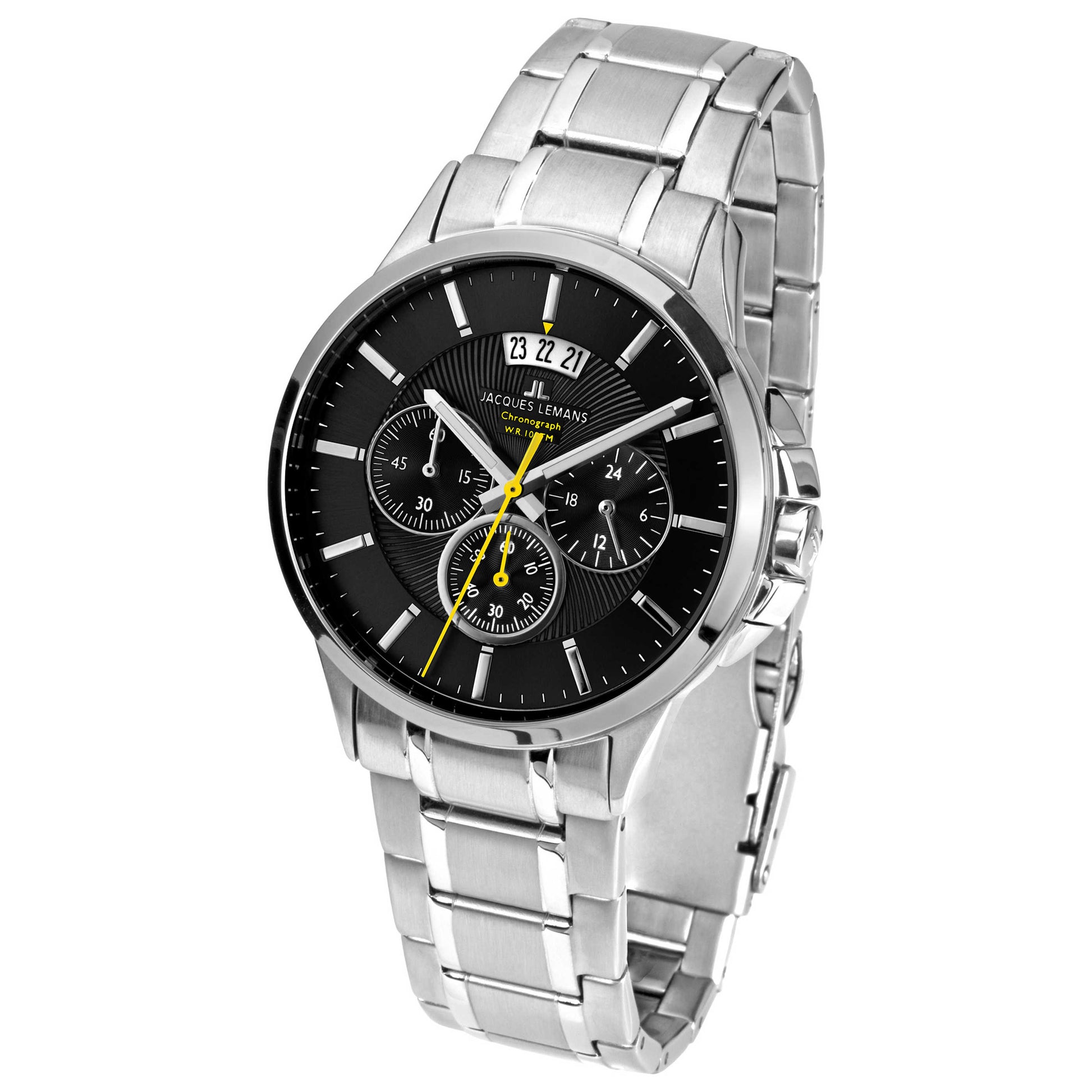Front view of Jacques Lemans Sydney Men's Quartz Watch 1-1542D