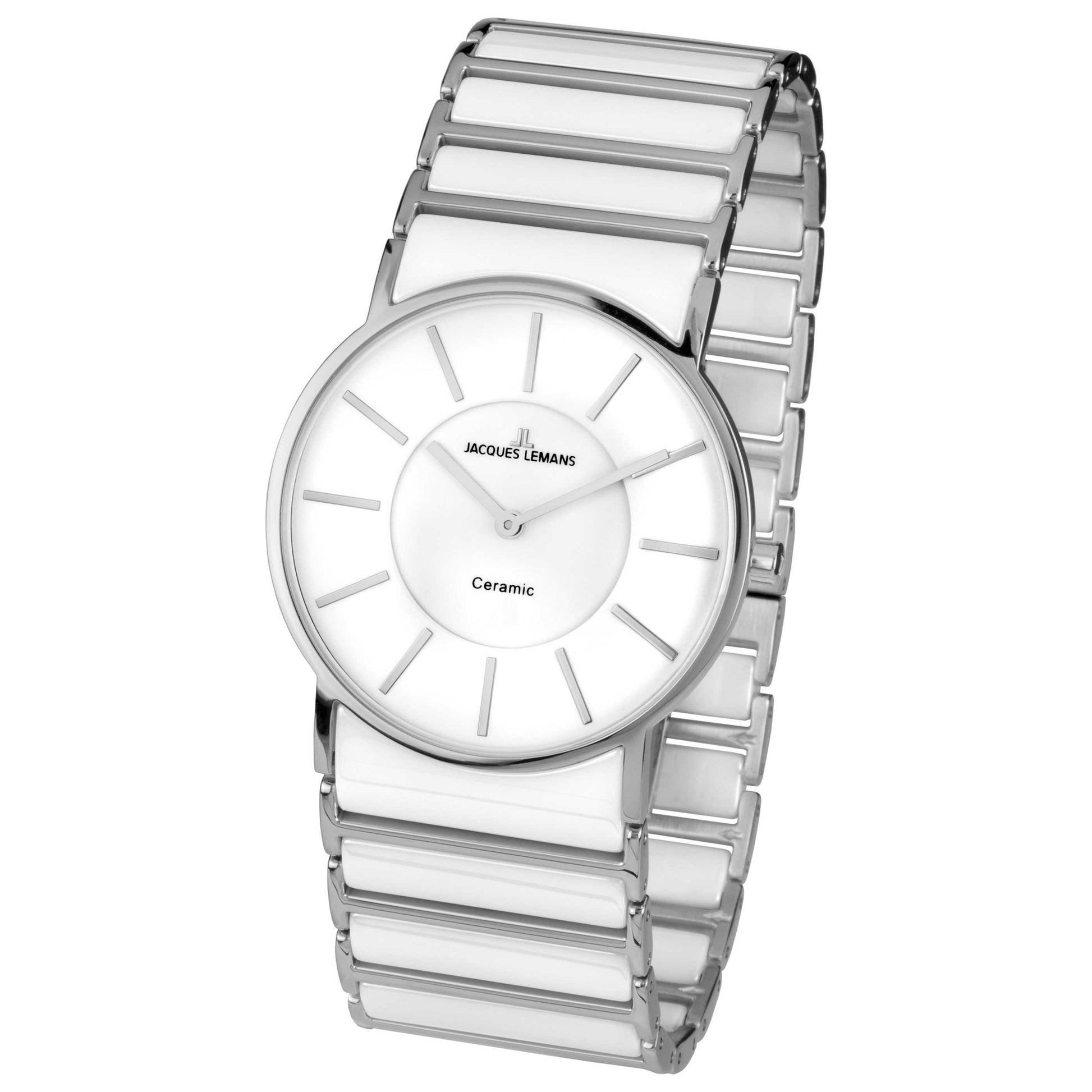 Front view of Jacques Lemans York Women's Quartz Watch 1-1649E