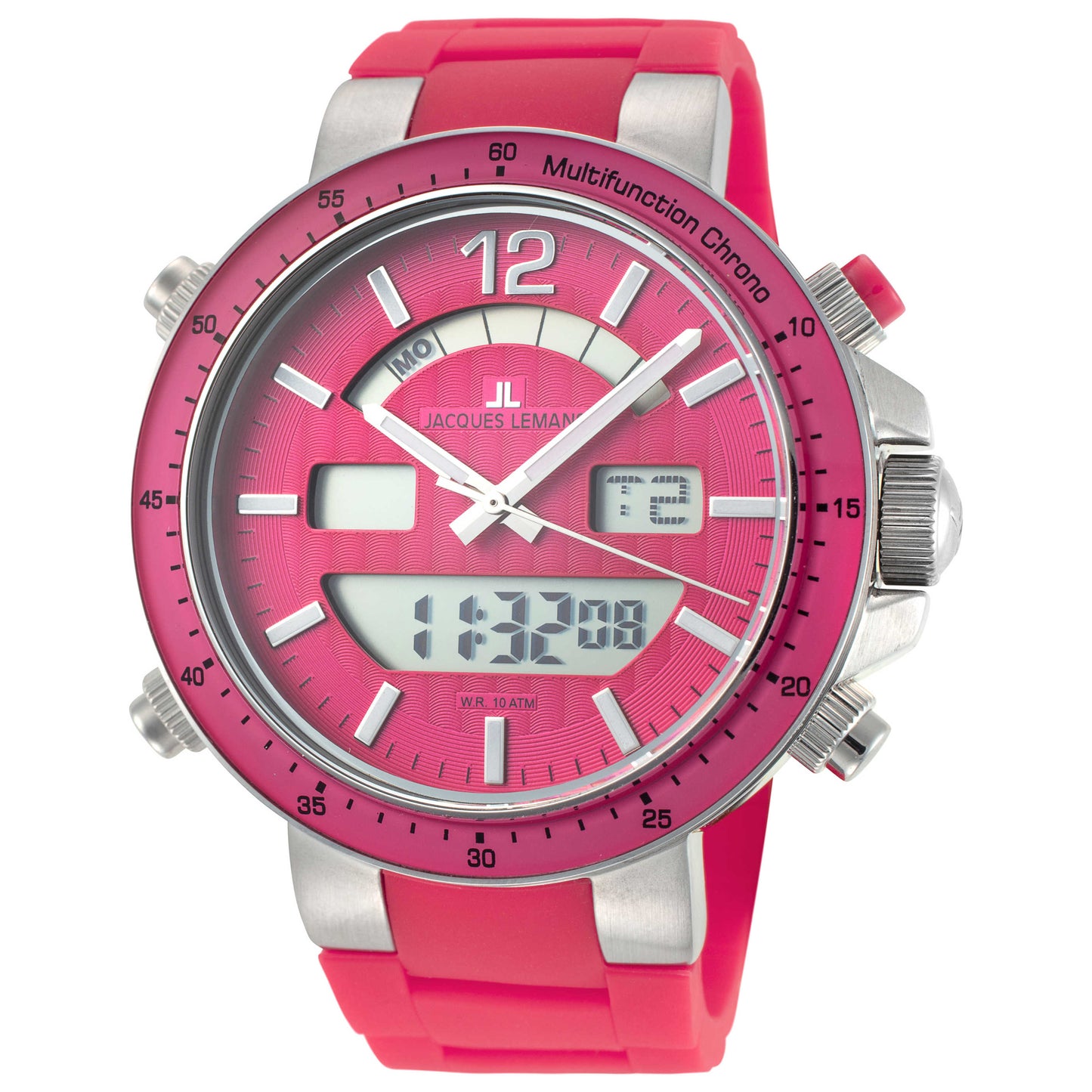 Front view of Jacques Lemans Milano Men's Quartz Watch 1-1712I