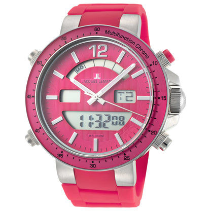 Front view of Jacques Lemans Milano Men's Quartz Watch 1-1712I