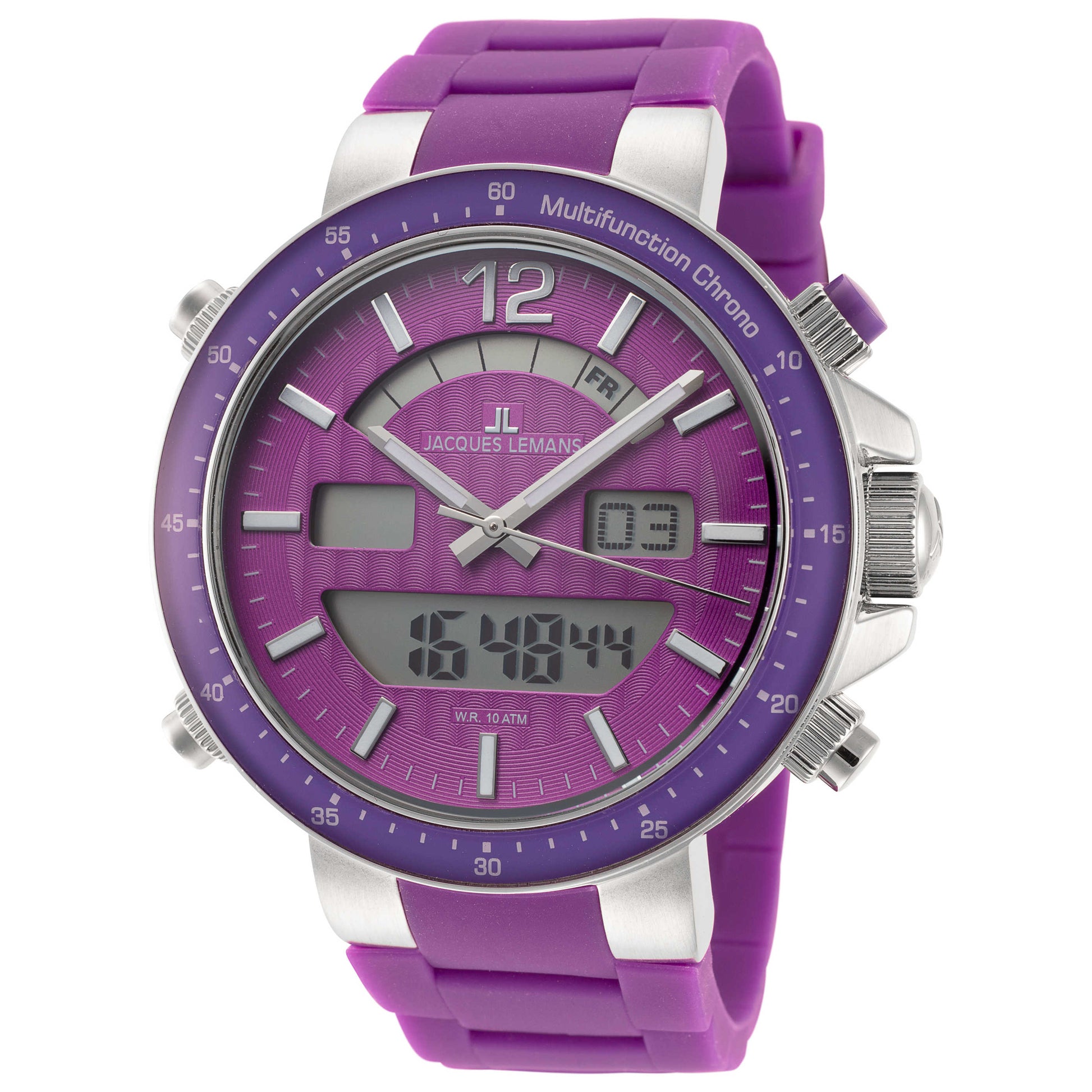 Front view of Jacques Lemans Milano Men's Quartz Watch 1-1712K