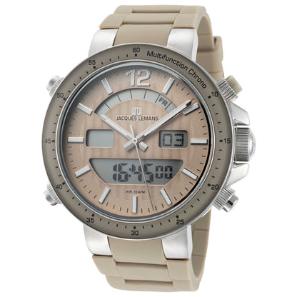 Front view of Jacques Lemans Milano Men's Quartz Watch 1-1712V