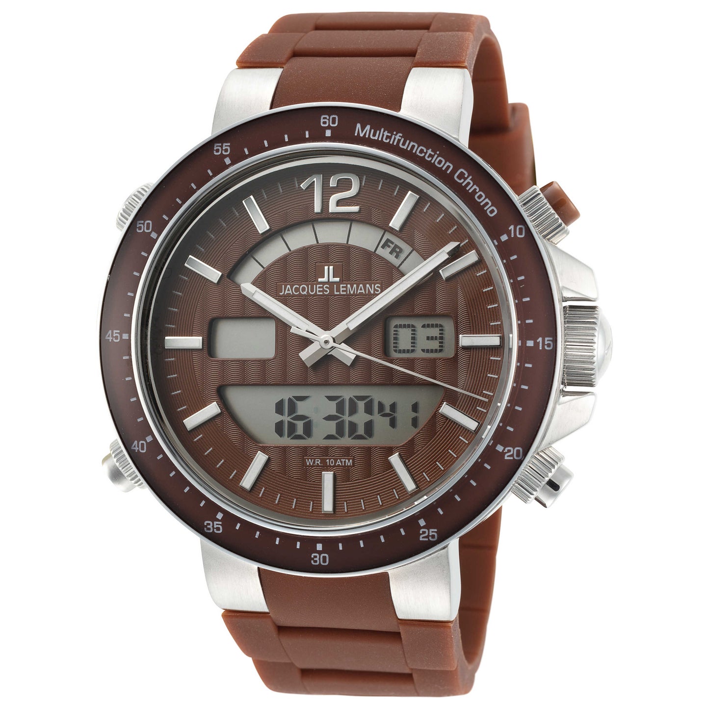 Front view of Jacques Lemans Milano Men's Quartz Watch 1-1712W