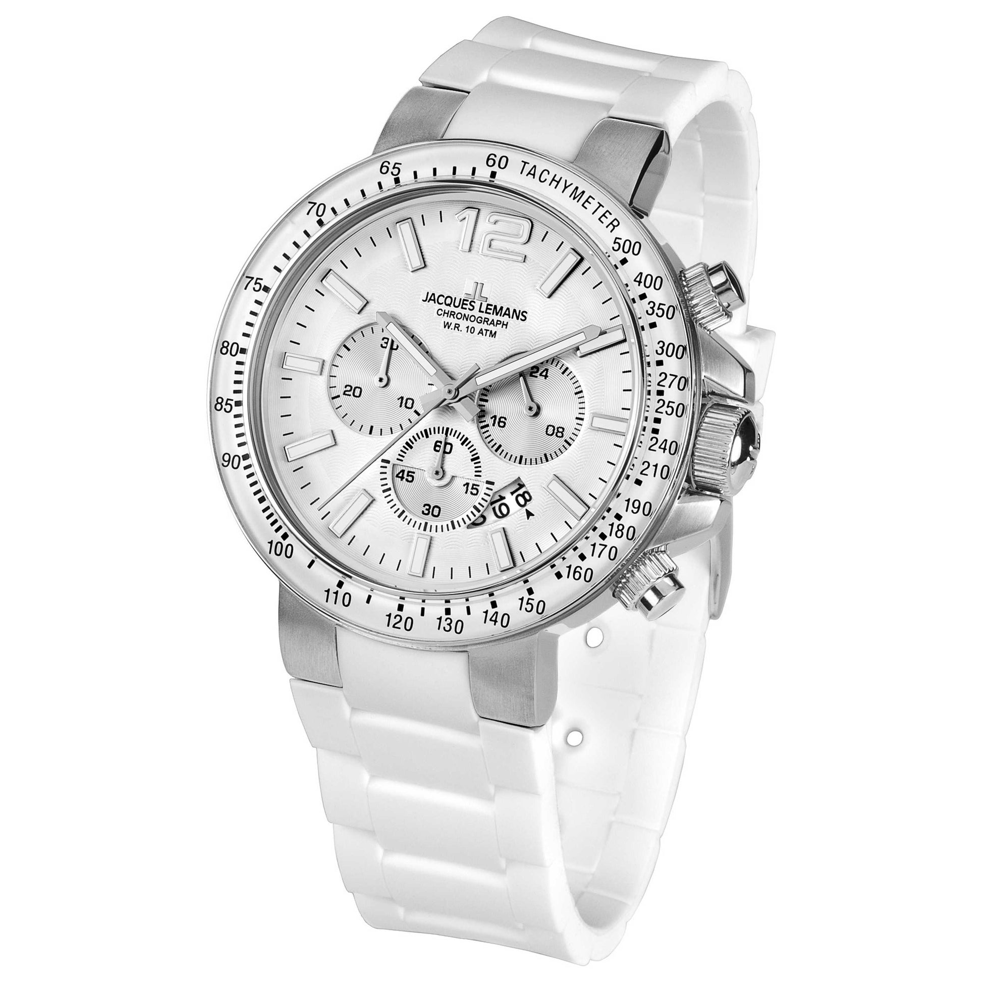 Front view of Jacques Lemans Milano Unisex Quartz Watch 1-1768B