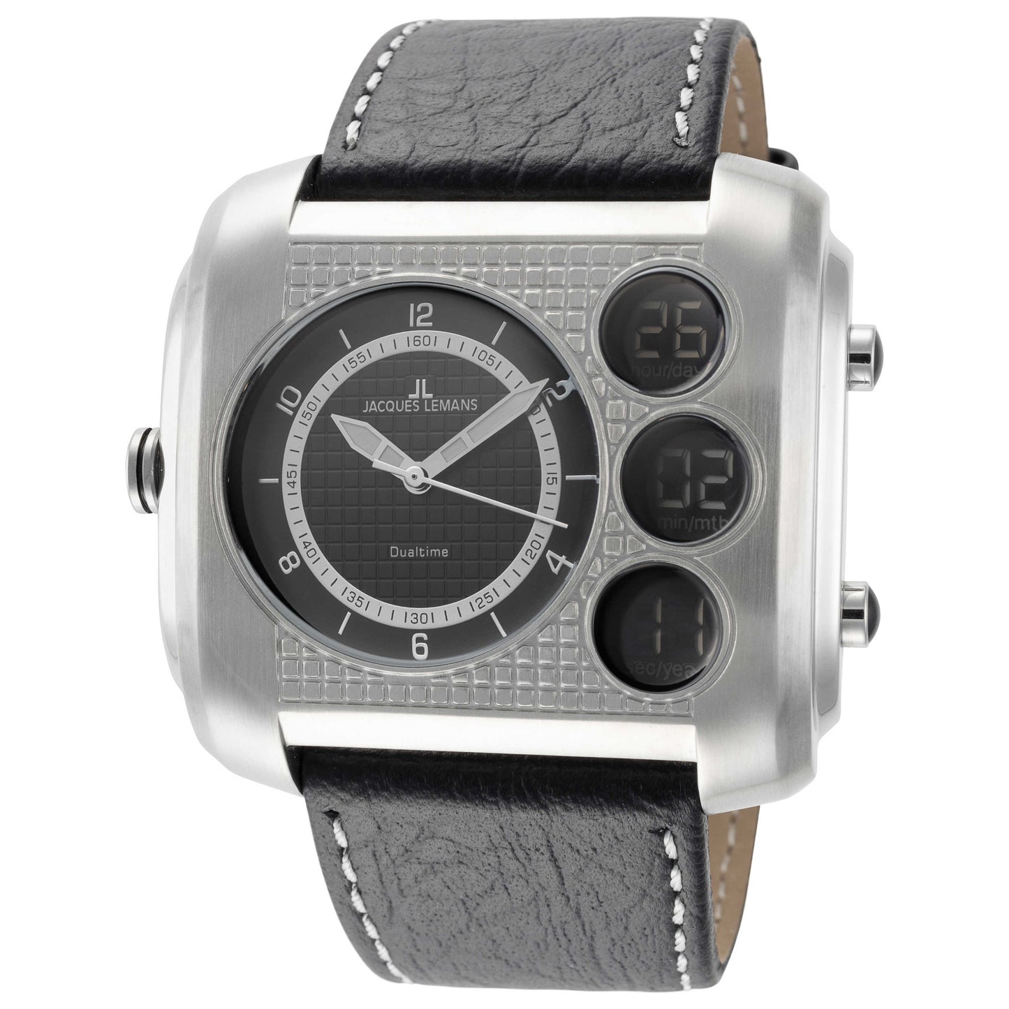 Front view of Jacques Lemans Madrid Men's Quartz Watch 1-1780A