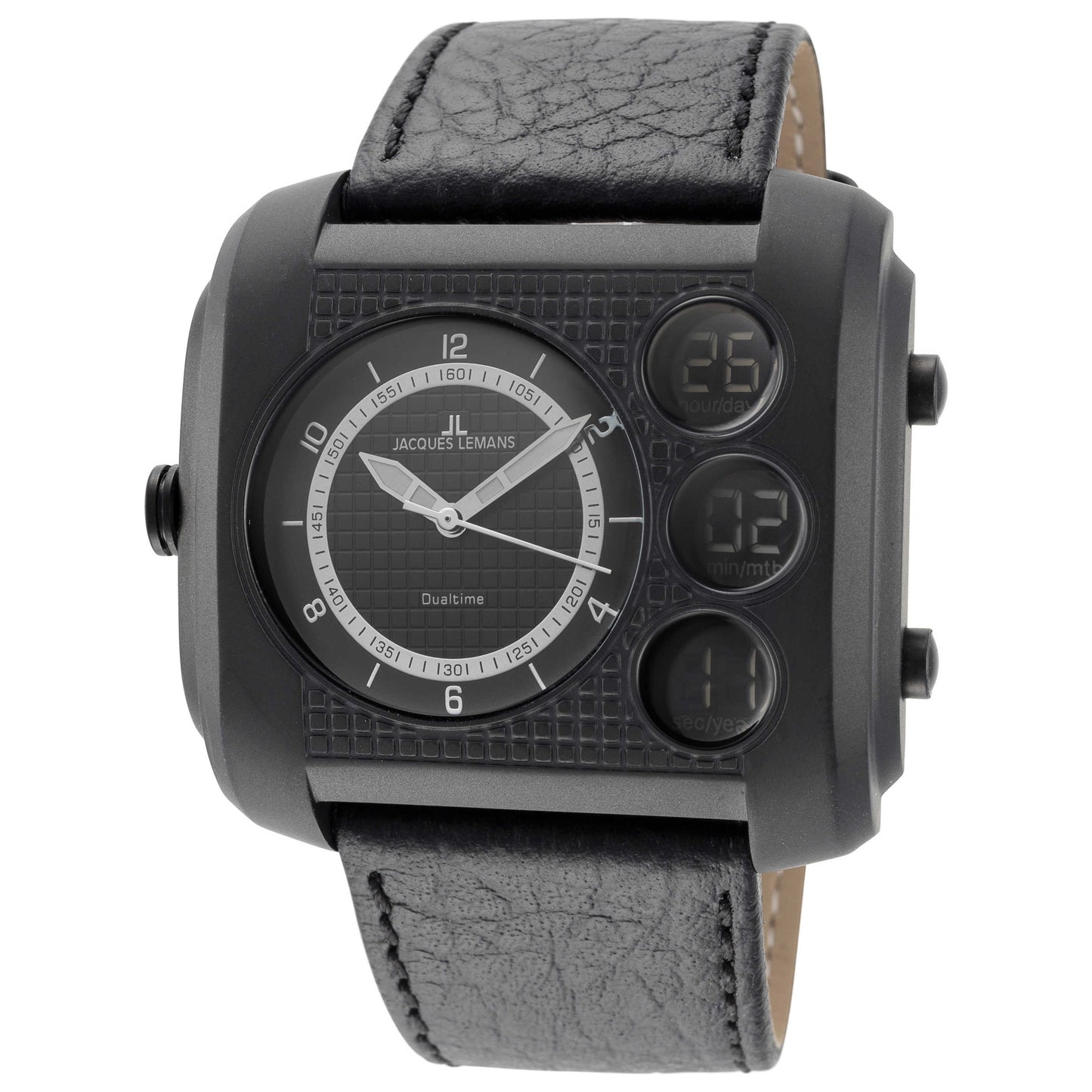 Front view of Jacques Lemans Madrid Men's Quartz Watch 1-1780D