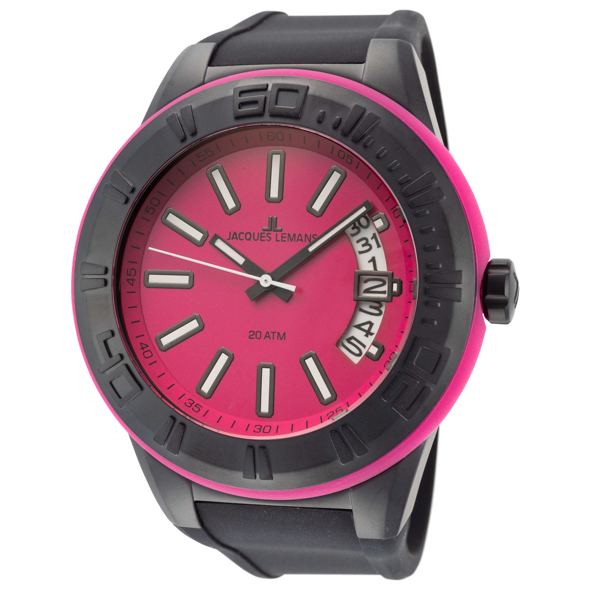 Front view of Jacques Lemans Miami Women's Quartz Watch 1-1784O