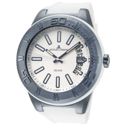 Front view of Jacques Lemans Miami Men's Quartz Watch 1-1784R