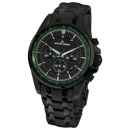 Front view of Jacques Lemans Liverpool Men's Quartz Watch 1-1799ZC