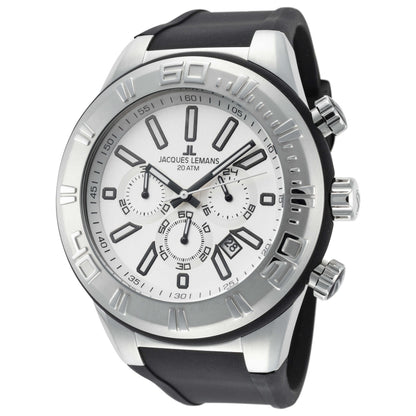 Front view of Jacques Lemans Miami Men's Quartz Watch 1-1820B