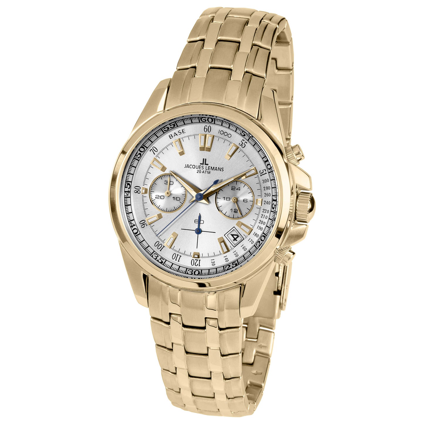 Front view of Jacques Lemans Liverpool Men's Quartz Watch 1-1830H