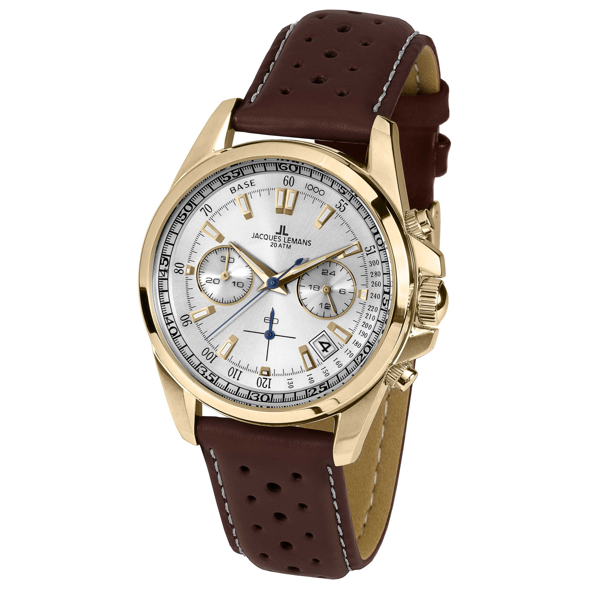 Front view of Jacques Lemans Liverpool Men's Quartz Watch 1-1830M