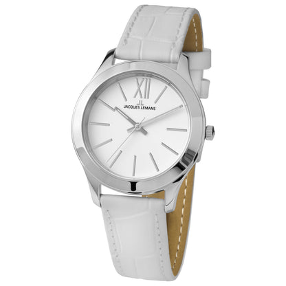 Front view of Jacques Lemans Rome Women's Quartz Watch 1-1840B