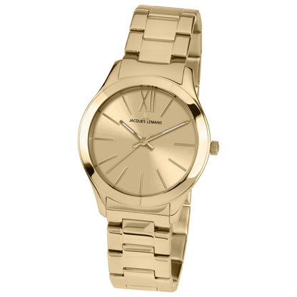 Front view of Jacques Lemans Rome Women's Quartz Watch 1-1840G