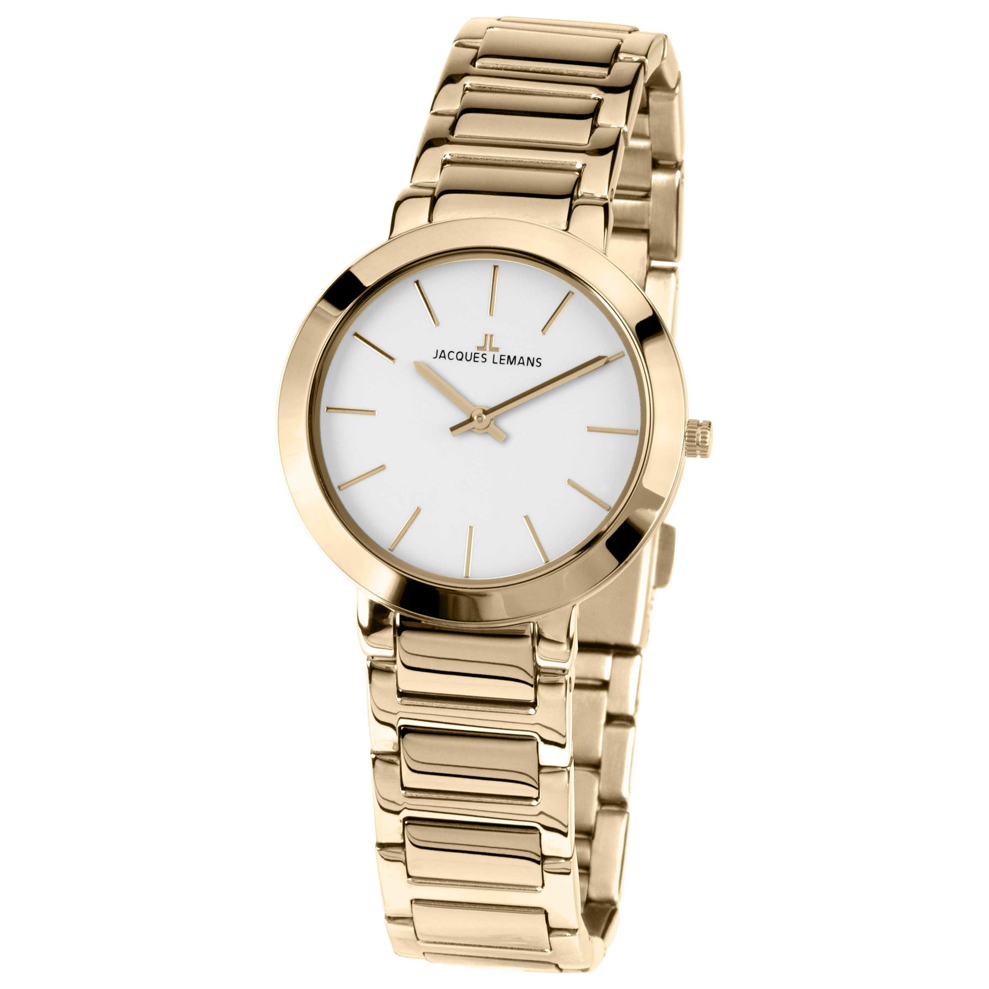 Front view of Jacques Lemans Milano Women's Quartz Watch 1-1842-1E