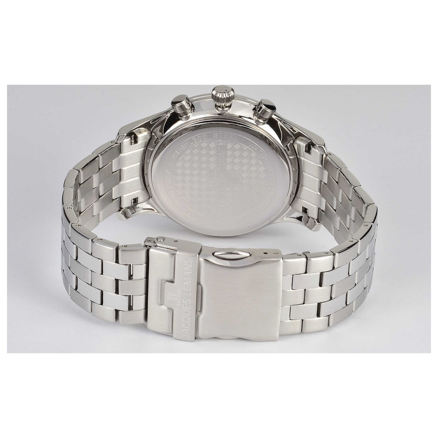 Back view of Jacques Lemans London Men's Quartz Watch 1-1844ZG