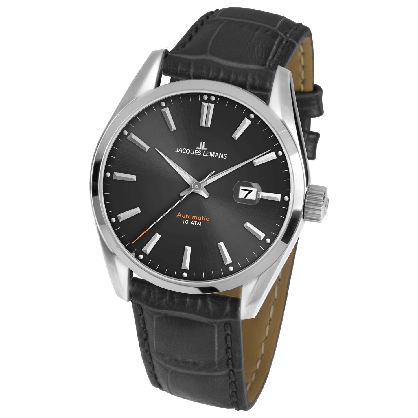 Front view of Jacques Lemans Derby Men's Automatic Watch 1-1846-1A