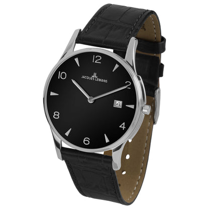 Front view of Jacques Lemans London Unisex Quartz Watch 1-1850ZA