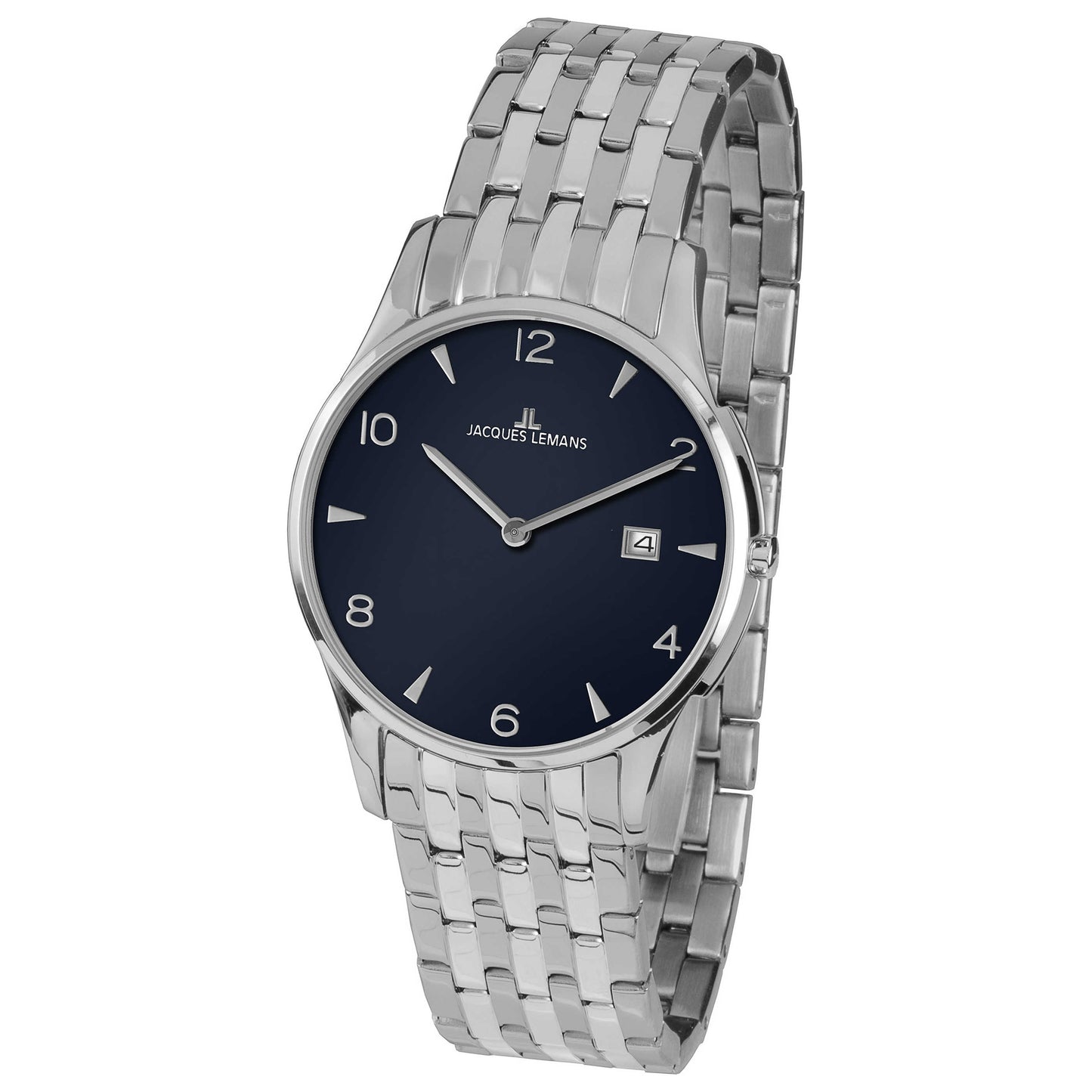 Front view of Jacques Lemans London Unisex Quartz Watch 1-1852ZC