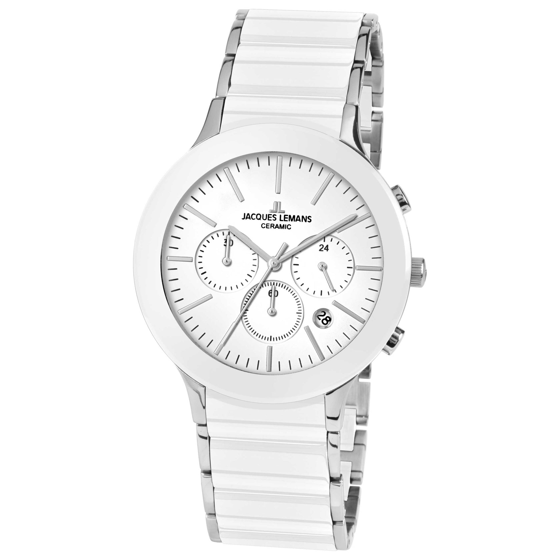Front view of Jacques Lemans Dublin Men's Quartz Watch 1-1854B