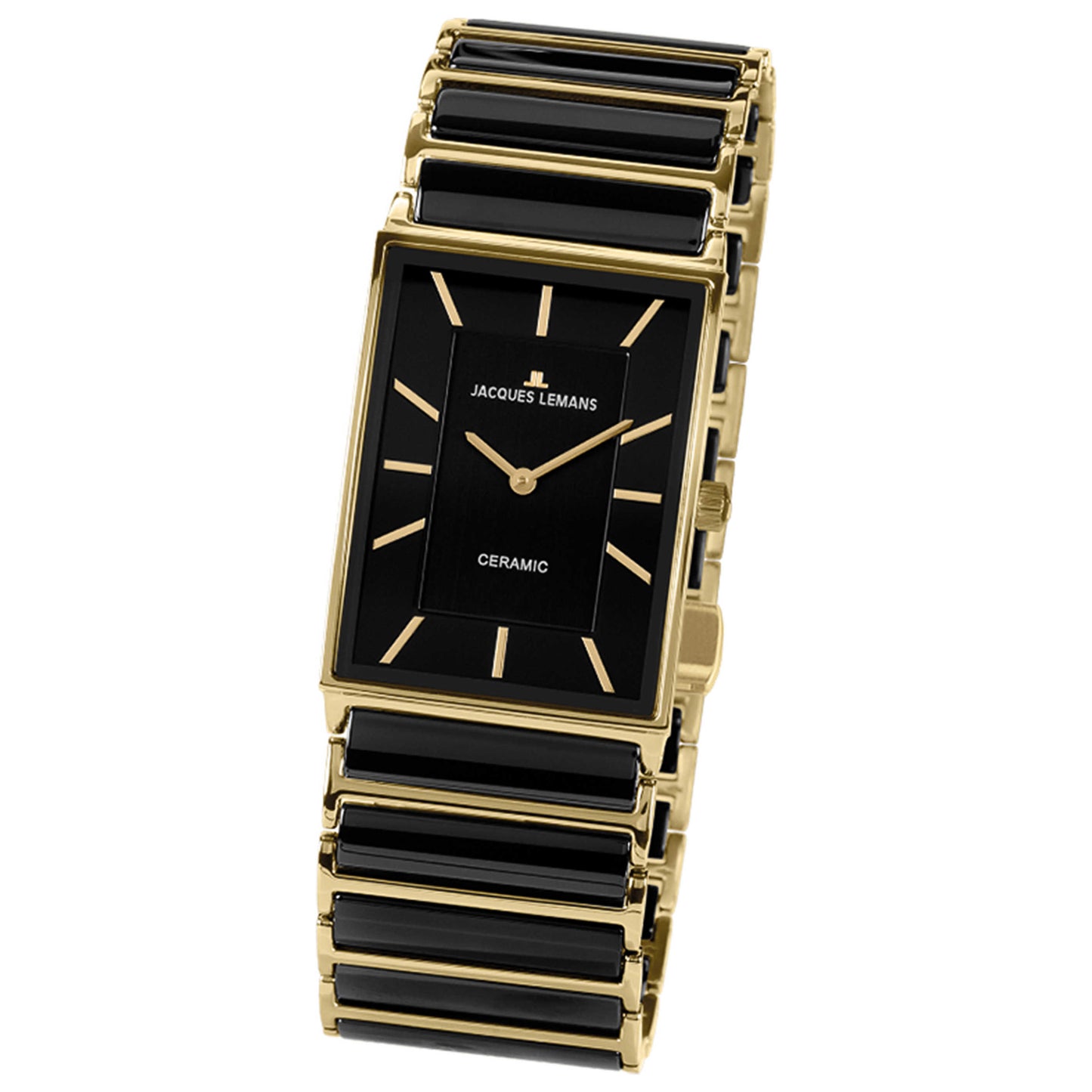 Front view of Jacques Lemans York Women's Quartz Watch 1-1858C