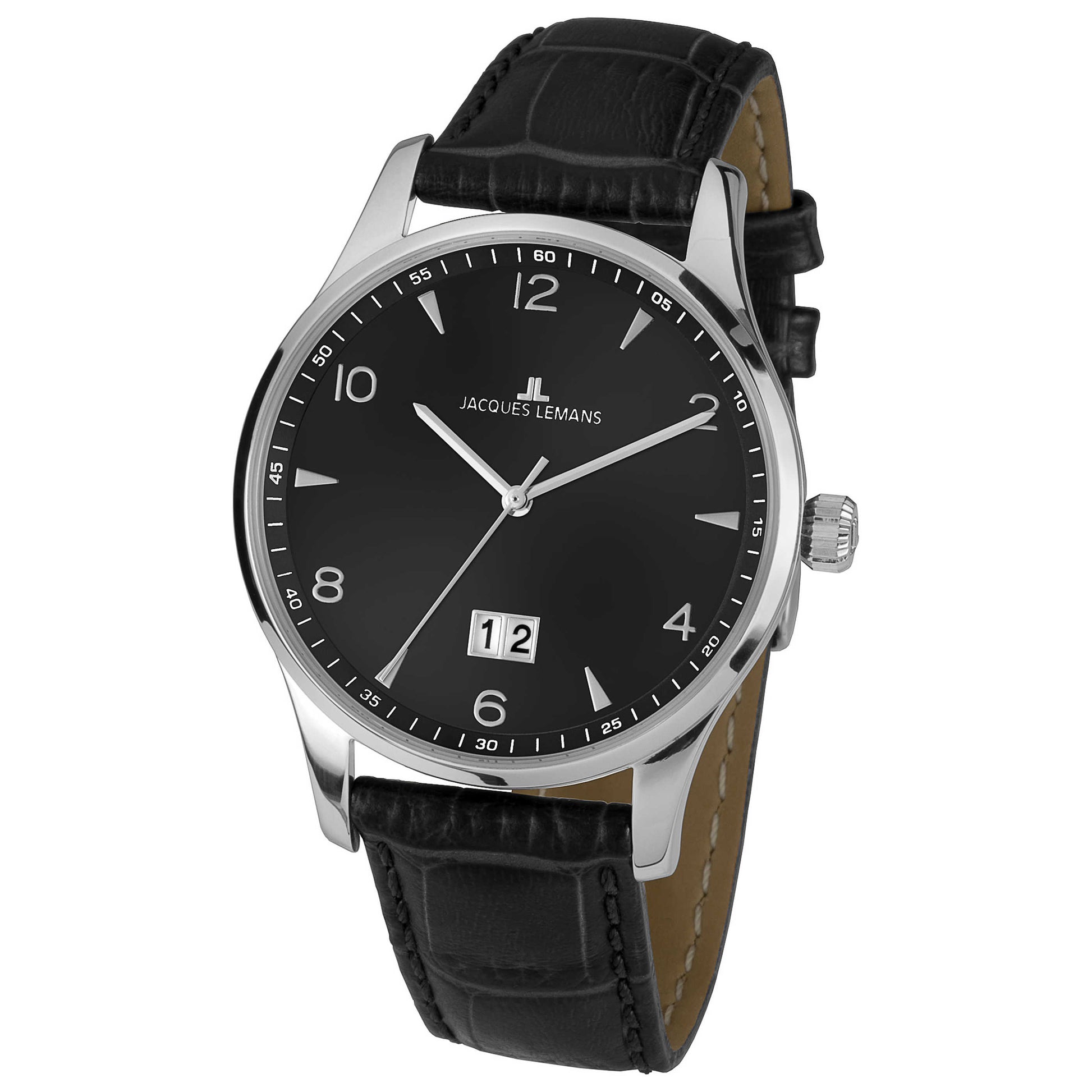 Front view of Jacques Lemans London Men's Quartz Watch 1-1862ZA