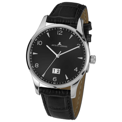 Front view of Jacques Lemans London Men's Quartz Watch 1-1862ZA