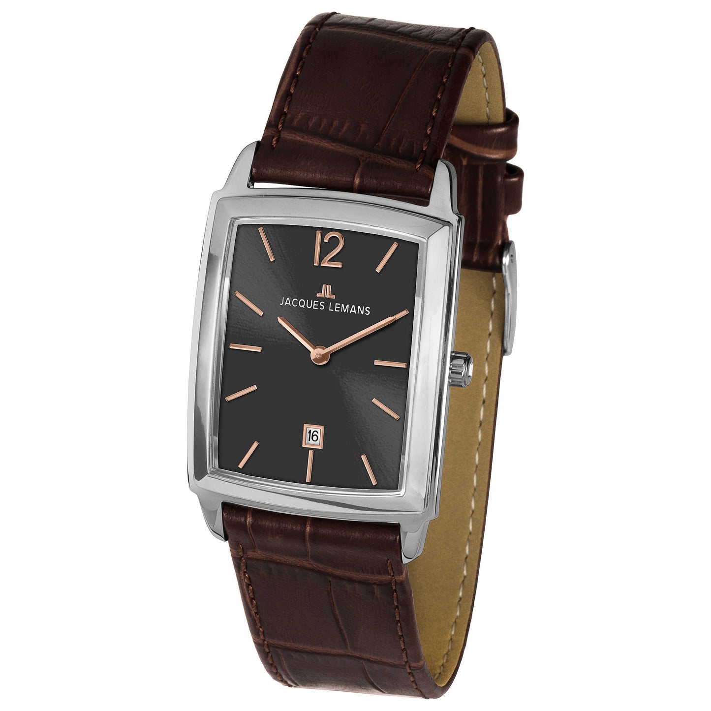 Front view of Jacques Lemans Bienne Unisex Quartz Watch 1-1904C