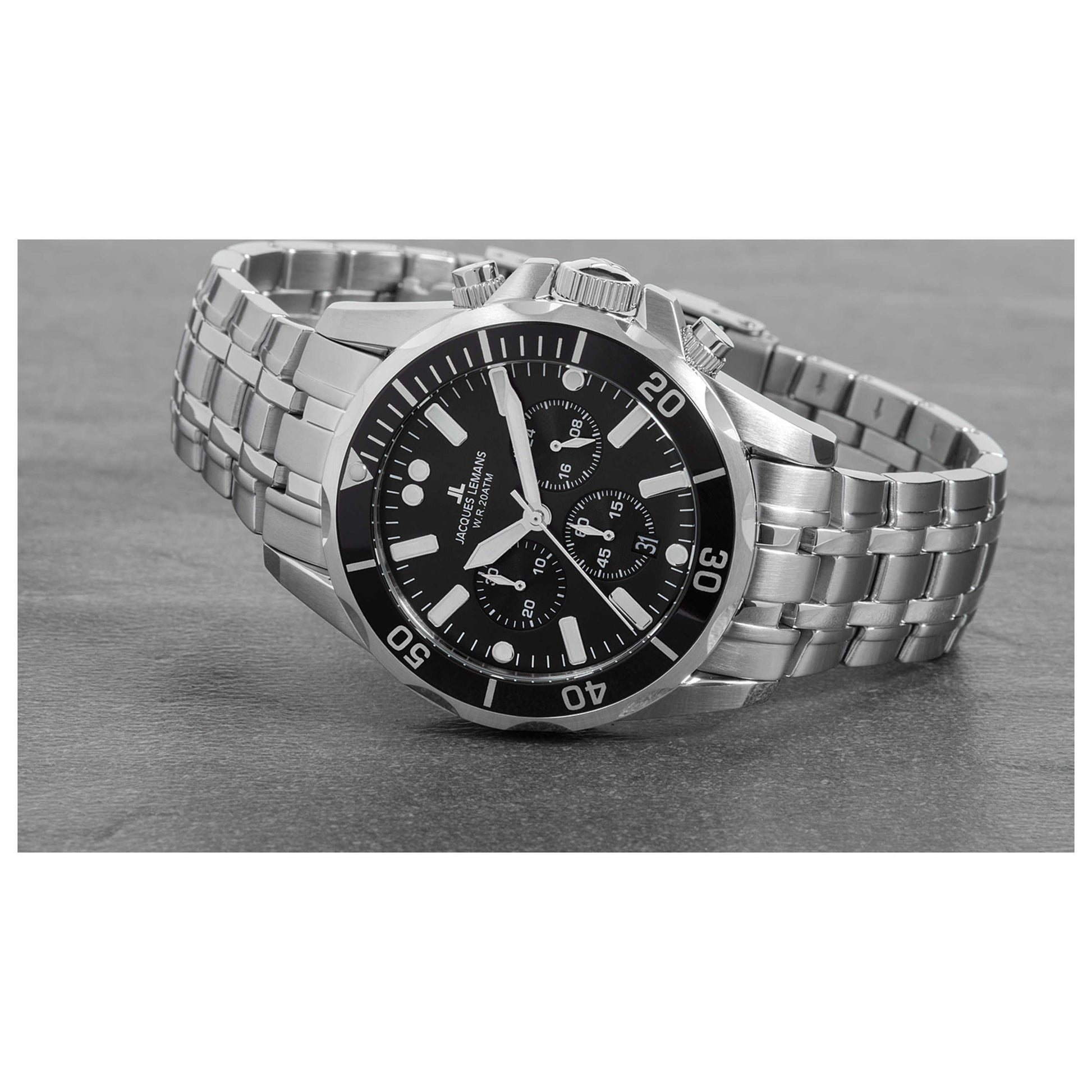Jacques Lemans Liverpool Men's Quartz Watch 1-1907ZE - Image #5
