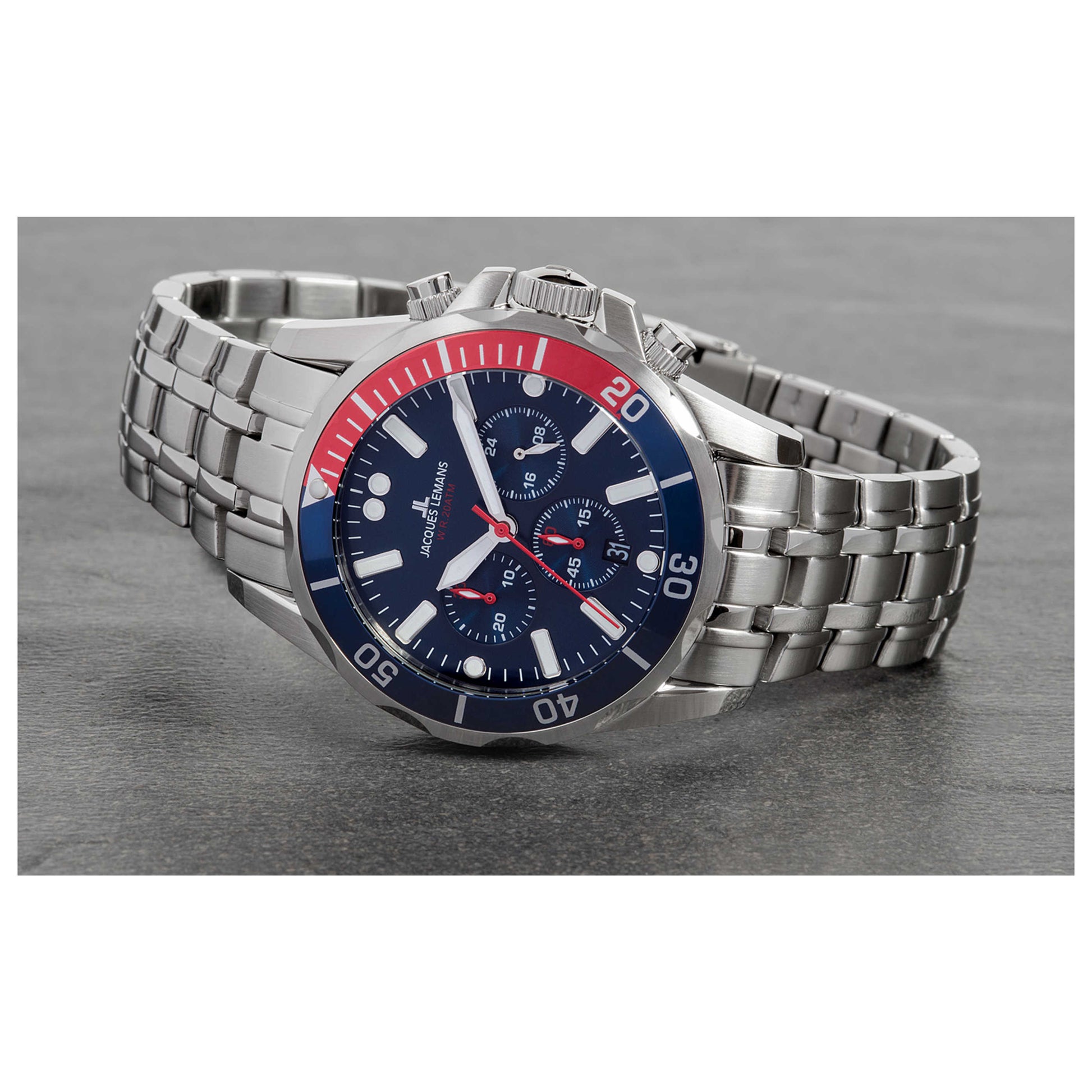 Jacques Lemans Liverpool Men's Quartz Watch 1-1907ZF - Image #5
