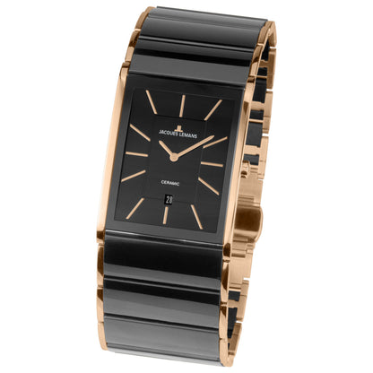 Front view of Jacques Lemans Dublin Men's Quartz Watch 1-1939B