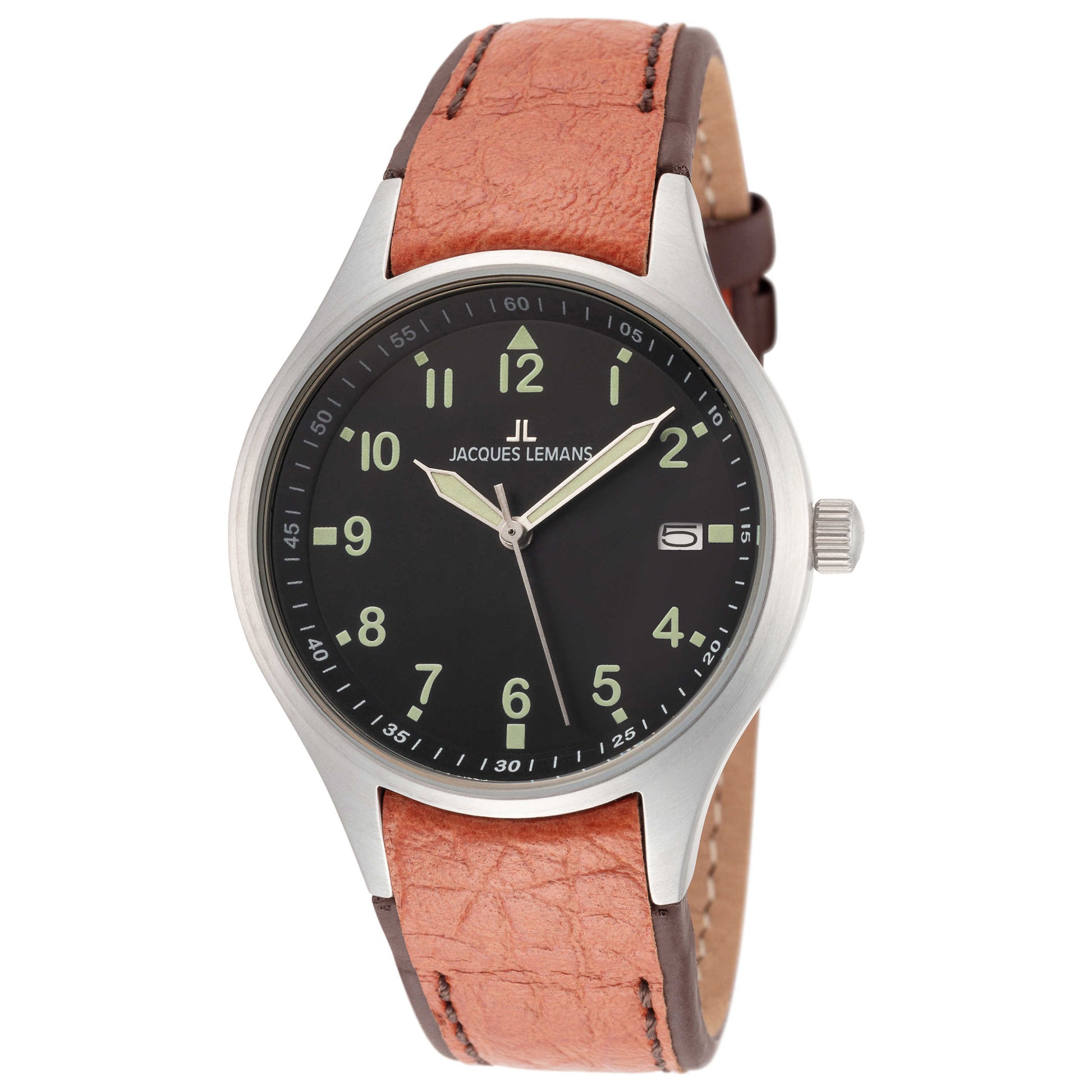 Front view of Jacques Lemans Sport Unisex Quartz Watch 1-1981B