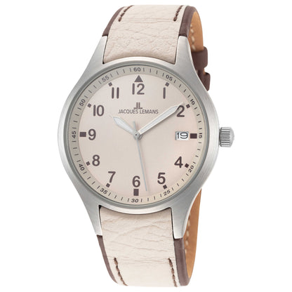 Front view of Jacques Lemans Sport Unisex Quartz Watch 1-1981E